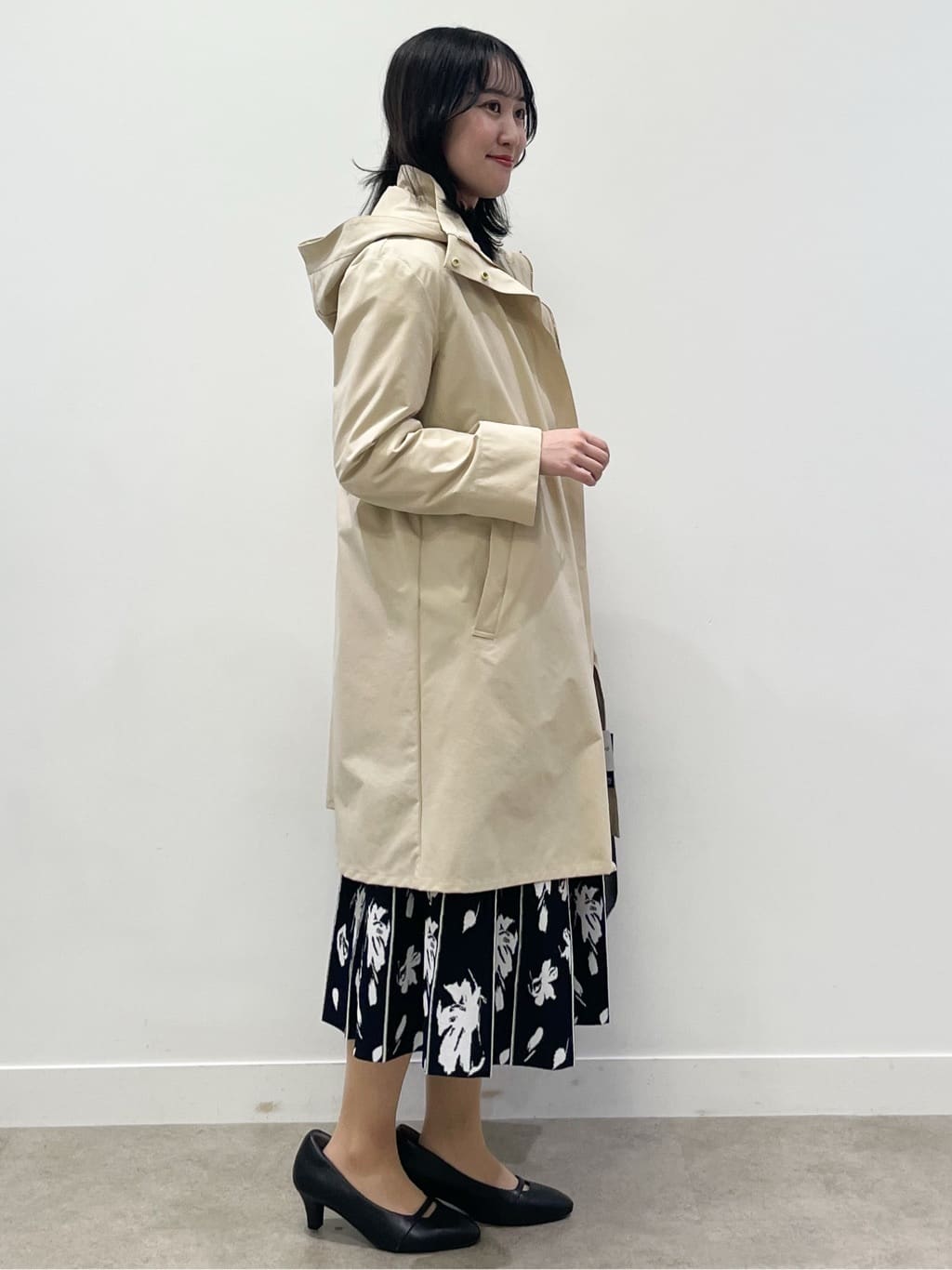yukariさんの「Reflect｜【中綿ライナー付き】ライナー付きフーデッドロングコート」を使ったコーディネート