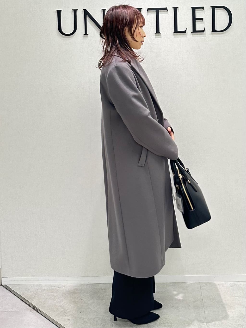 Miwaさんの「UNTITLED｜【アンサンブル可/洗える】シルクウールカシミヤ ドルマンスリーブニット」を使ったコーディネート