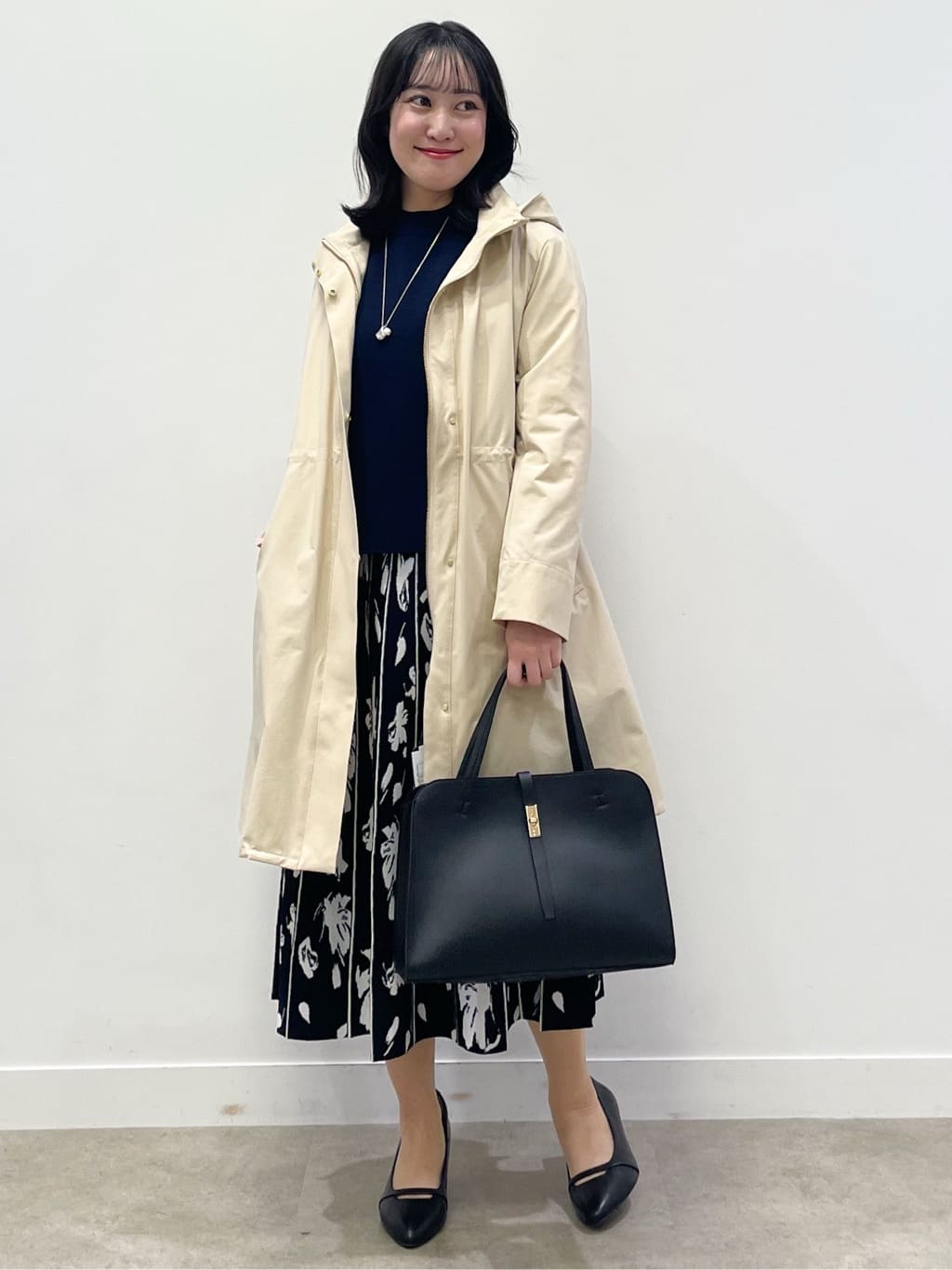 yukariさんの「Reflect｜【中綿ライナー付き】ライナー付きフーデッドロングコート」を使ったコーディネート