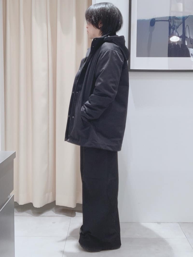 坂。さんの「THE SHOP TK｜【3WAY】中綿ライナー付き カルゼコート　洗濯機OK/ON・OFF対応」を使ったコーディネート