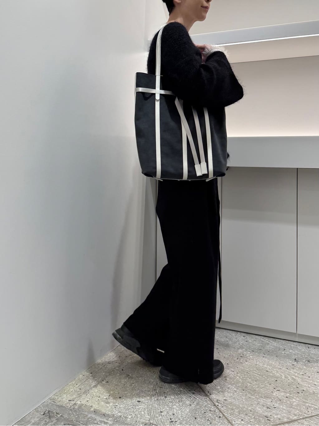 Kさんの「HIROKO HAYASHI｜PANIER CAMOSCIO（パニエ カモッショ）トートバッグ」を使ったコーディネート