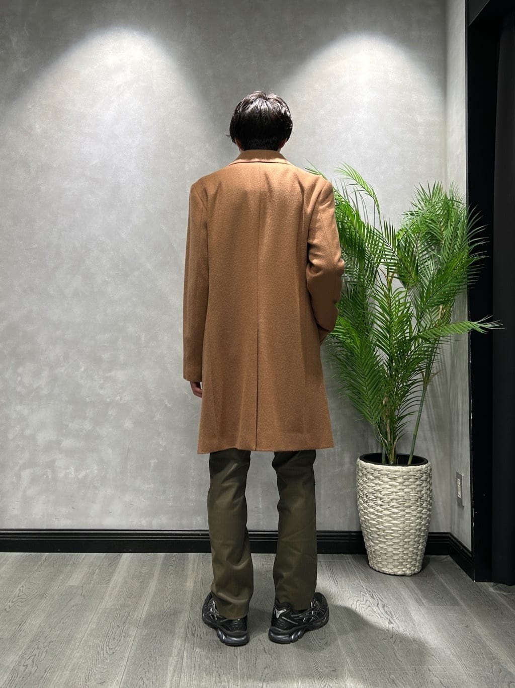 ruiさんの「TAKEO KIKUCHI｜カシミヤブレンド ビーバー調ステンカラーコート」を使ったコーディネート