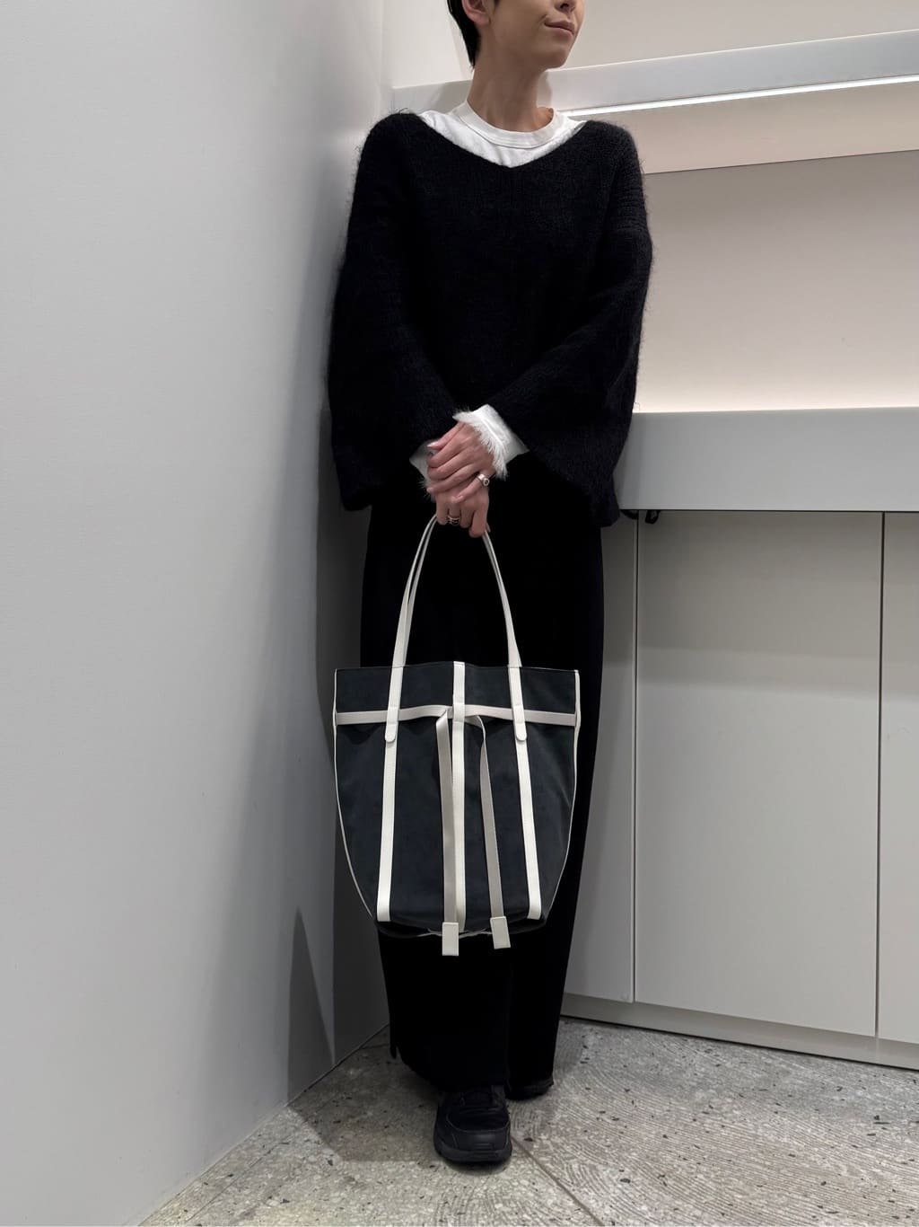 Kさんの「HIROKO HAYASHI｜PANIER CAMOSCIO（パニエ カモッショ）トートバッグ」を使ったコーディネート