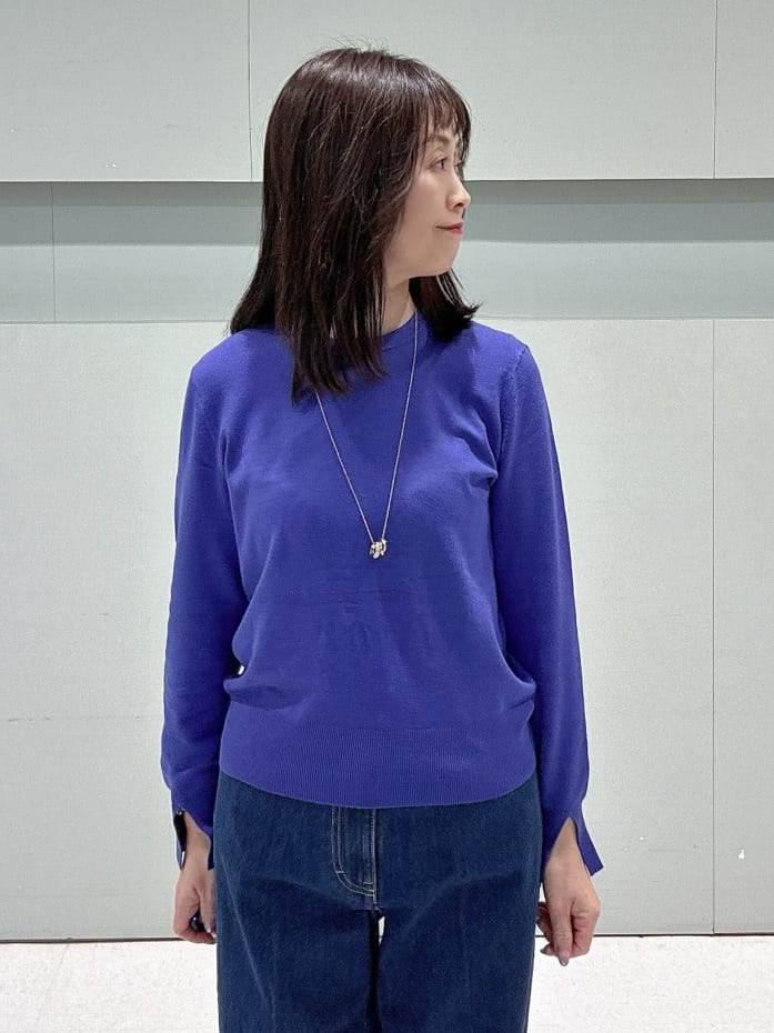 makiさんの「UNTITLED｜【アンサンブル可/洗える】ウォームスパン カーディガン」を使ったコーディネート