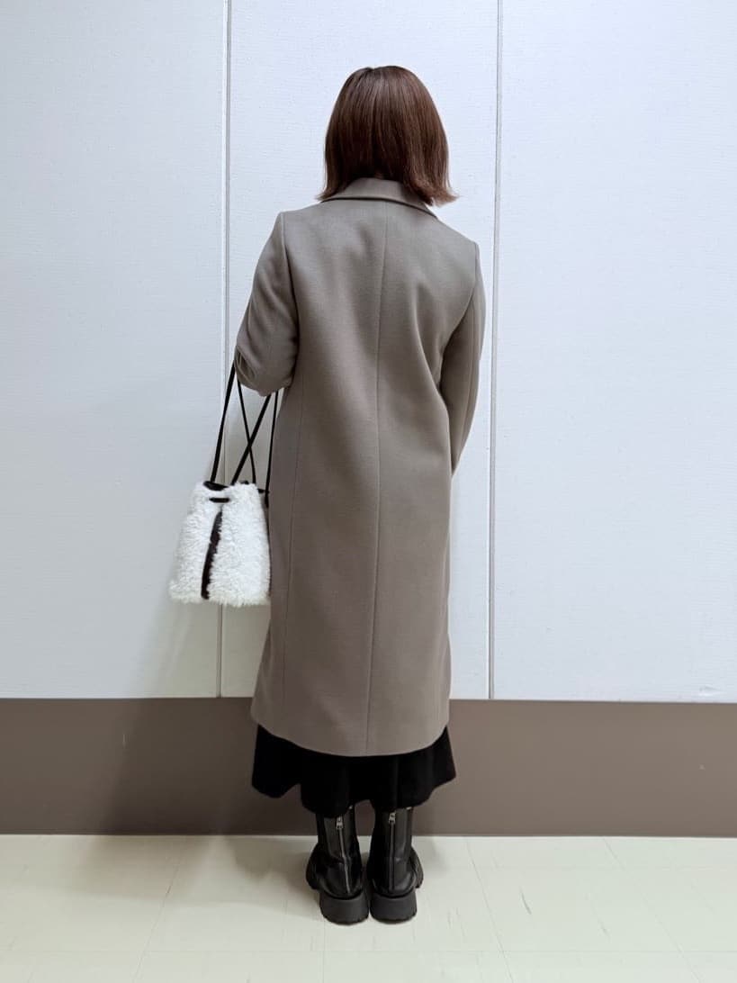 Rikoさんの「INDIVI｜【洗える／毛玉になりにくい】エクストラファインウール リブタートルニット」を使ったコーディネート