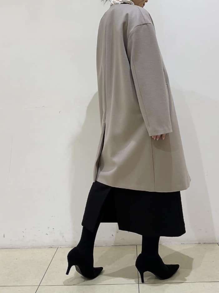watanabeさんの「UNTITLED｜【洗える/細見え】ツイード ジャンパースカート」を使ったコーディネート