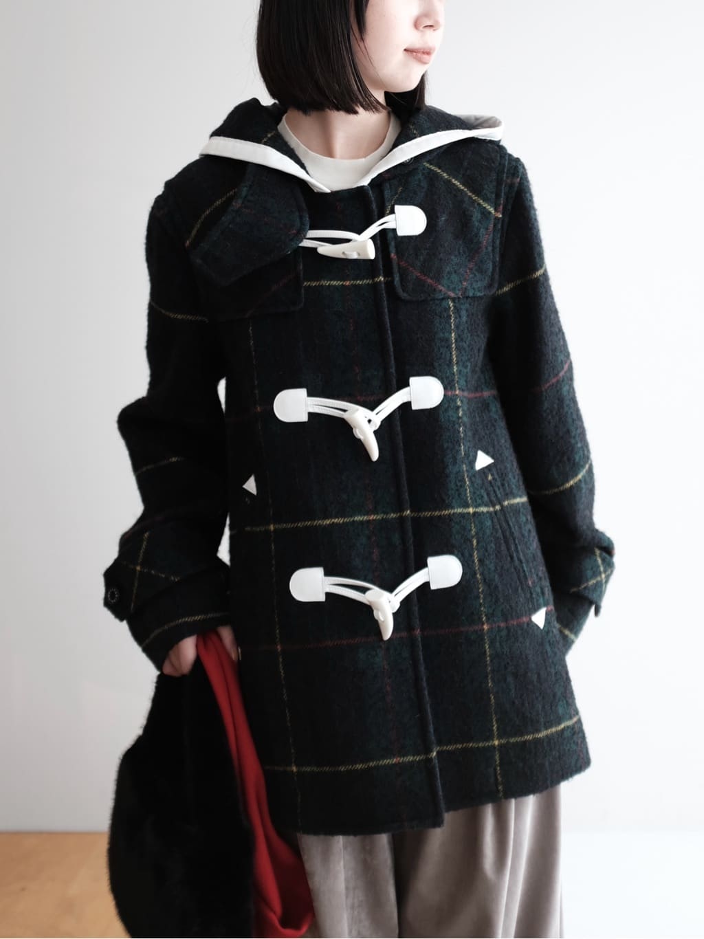 Kishimotoさんの「DRESSTERIOR｜ソフト別珍イージーパンツ」を使ったコーディネート