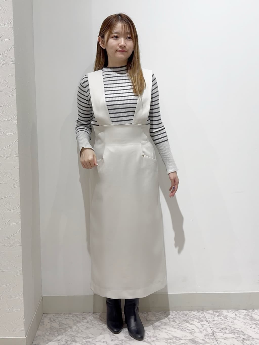 しかっちさんの「grove｜【名品アウター/800FP・多機能】つつまれダウンロング」を使ったコーディネート