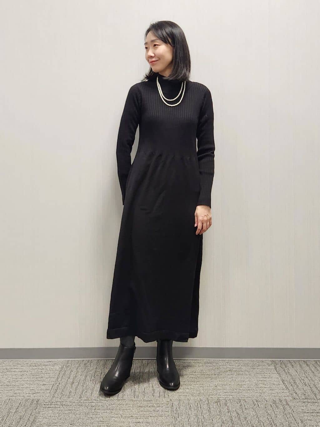 naraさんの「Dessin｜ウールカシミヤカーディガン」を使ったコーディネート