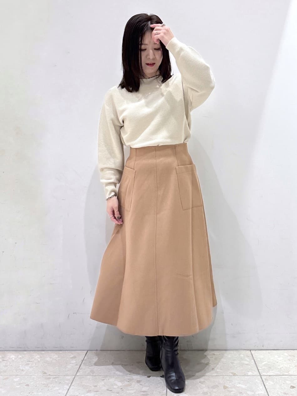 mameさんの「OPAQUE.CLIP｜撥水ショートダウン【防風／抗菌防臭／洗濯機洗い可】《SS～LL》」を使ったコーディネート
