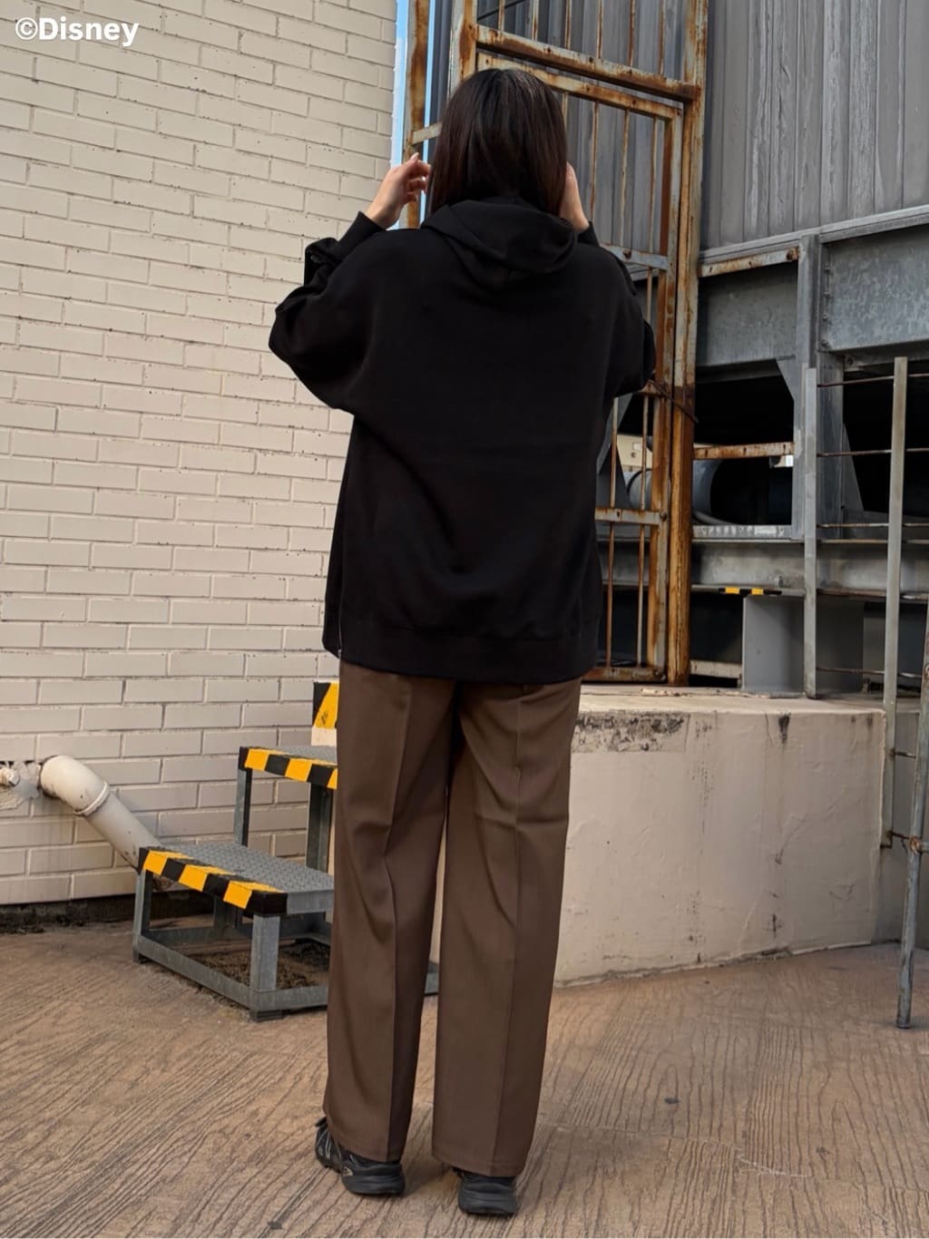 Akutagawaさんの「tk.TAKEO KIKUCHI｜ディズニーカプセルコレクション『ファンタジア』パーカー」を使ったコーディネート