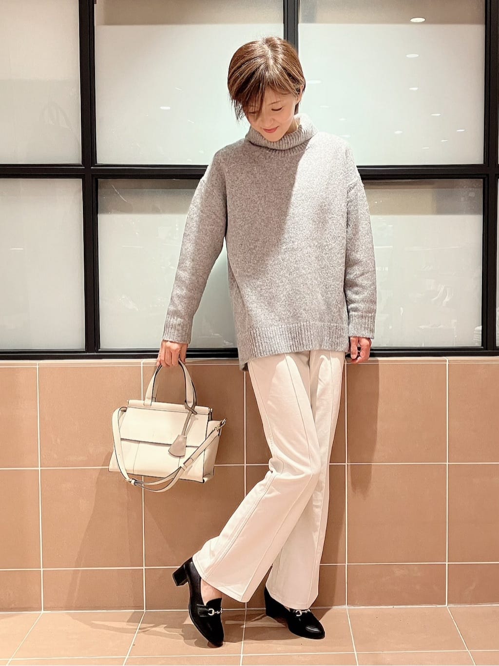 Ｋさんの「ESPERANZA｜ダブルフラップ2WAYハンドバッグ」を使ったコーディネート