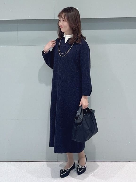 makiさんの「UNTITLED｜【はっ水機能/フード取り外し可/防寒】ロングダウンコート」を使ったコーディネート
