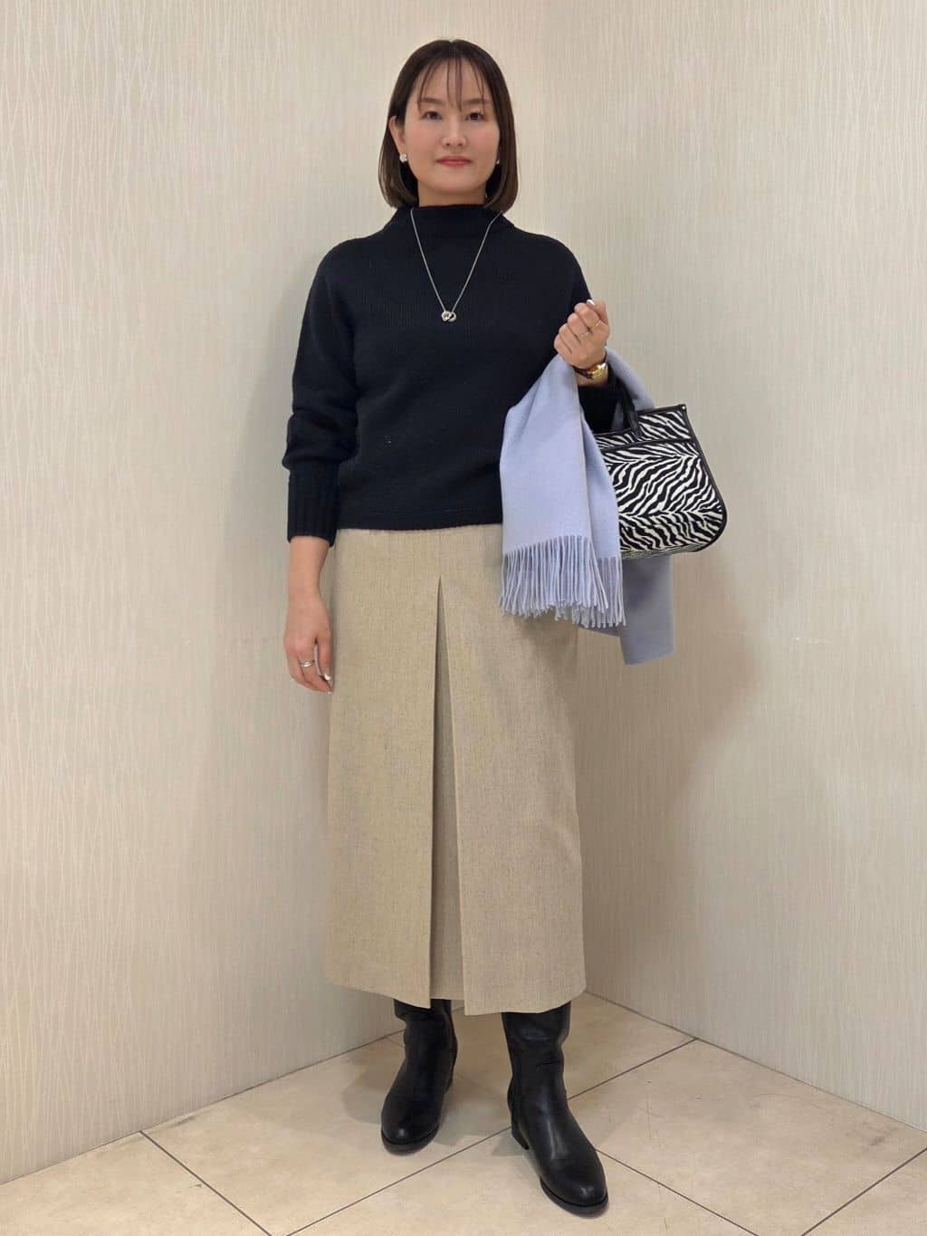 naokoさんの「UNTITLED｜【トレンド/撥水機能/防寒】ショートダウンコート」を使ったコーディネート