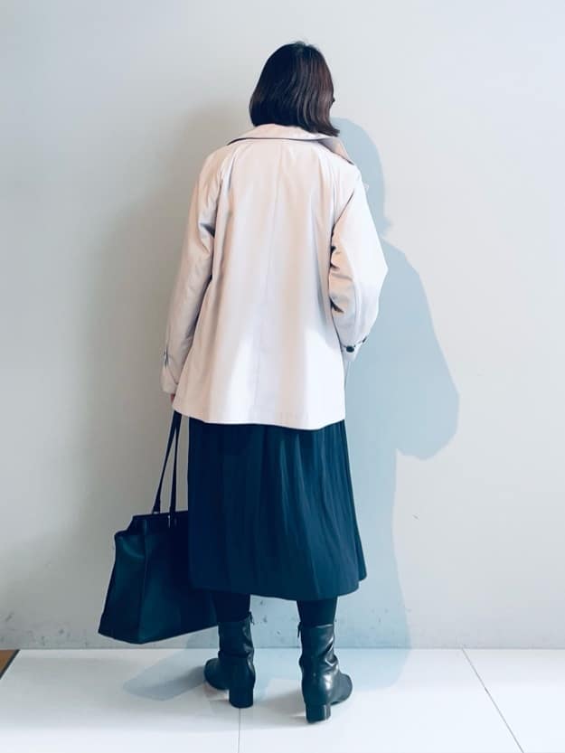 murayamaさんの「INDIVI｜【洗える】ギャザーフレアワンピース」を使ったコーディネート