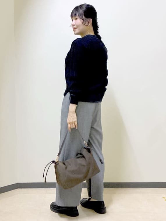  beni_gingerさんの「Reflect｜【ほんのりラメ感◎】ケーブル柄ニット」を使ったコーディネート