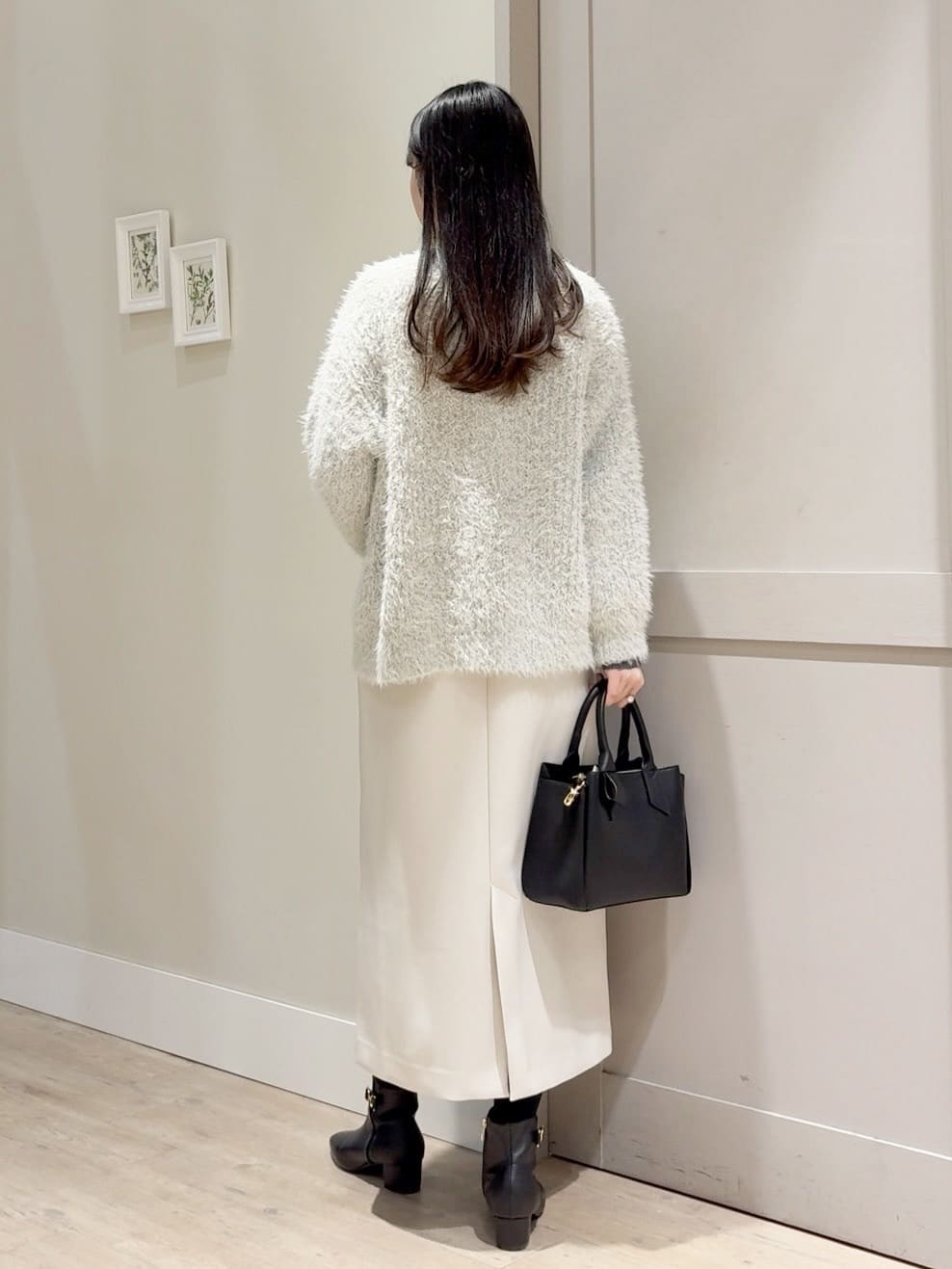 Mayuさんの「grove｜オーバーサイズフェザーカーディガン」を使ったコーディネート