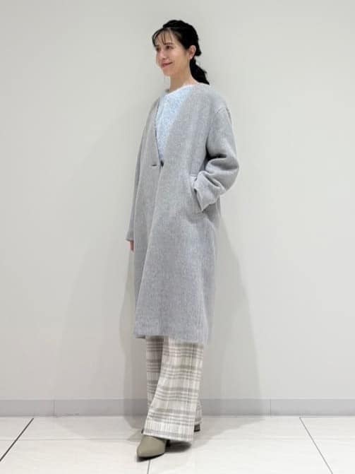 kayoさんの「INDIVI｜【洗える】エアリーシャギートップス」を使ったコーディネート