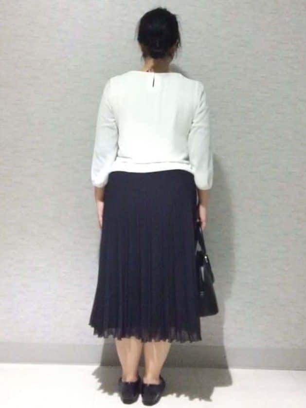 sakoさんの「Reflect｜【SS-4Lサイズ／フォーマル／セットアップ可】ツイードジャケット」を使ったコーディネート