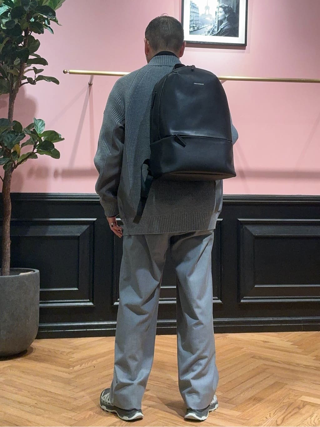 torigoeさんの「DRESSTERIOR｜リサイクルレザーバックパック」を使ったコーディネート