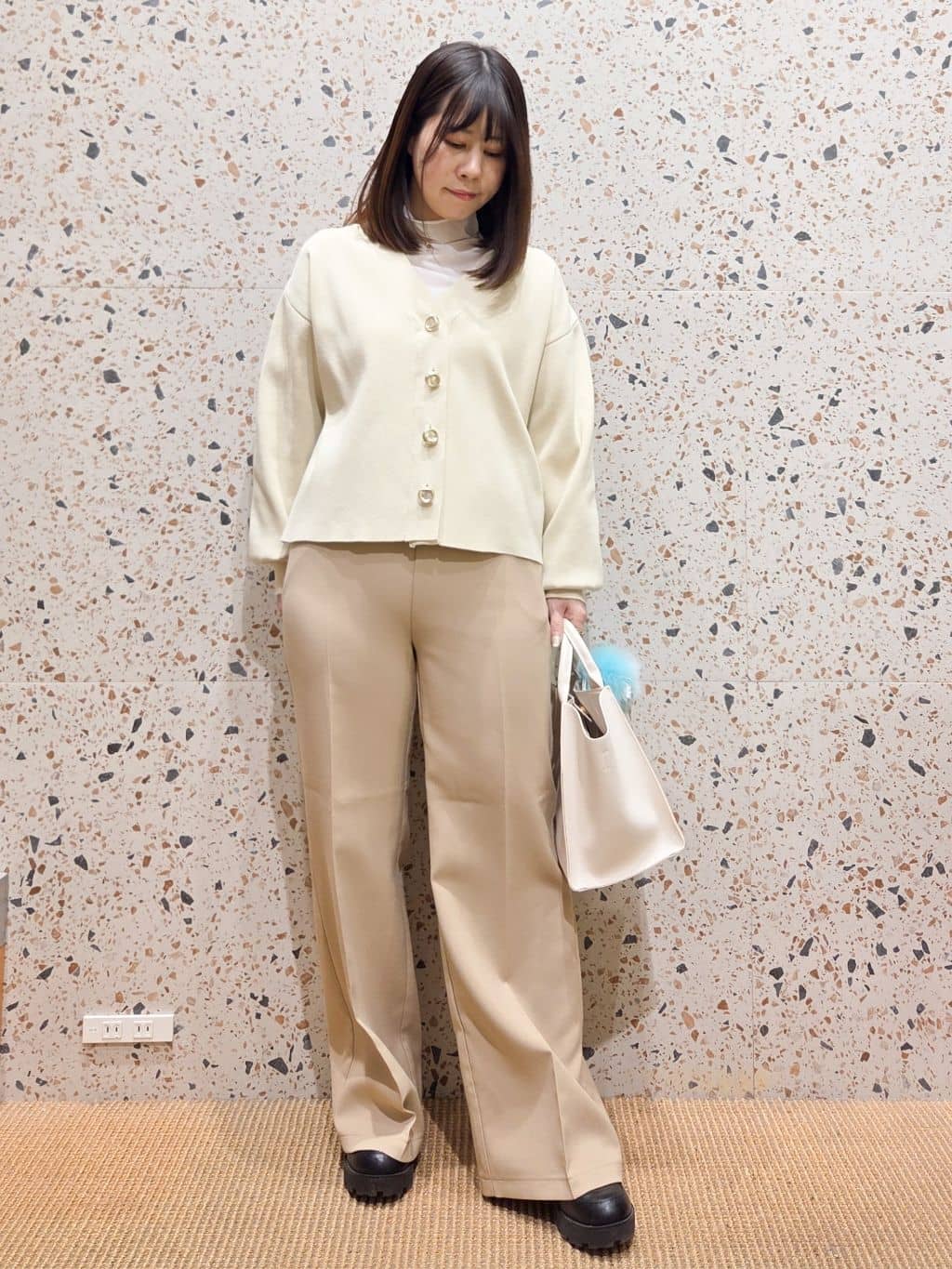 なつみさんの「OPAQUE.CLIP｜BonBon モンスターチャーム」を使ったコーディネート