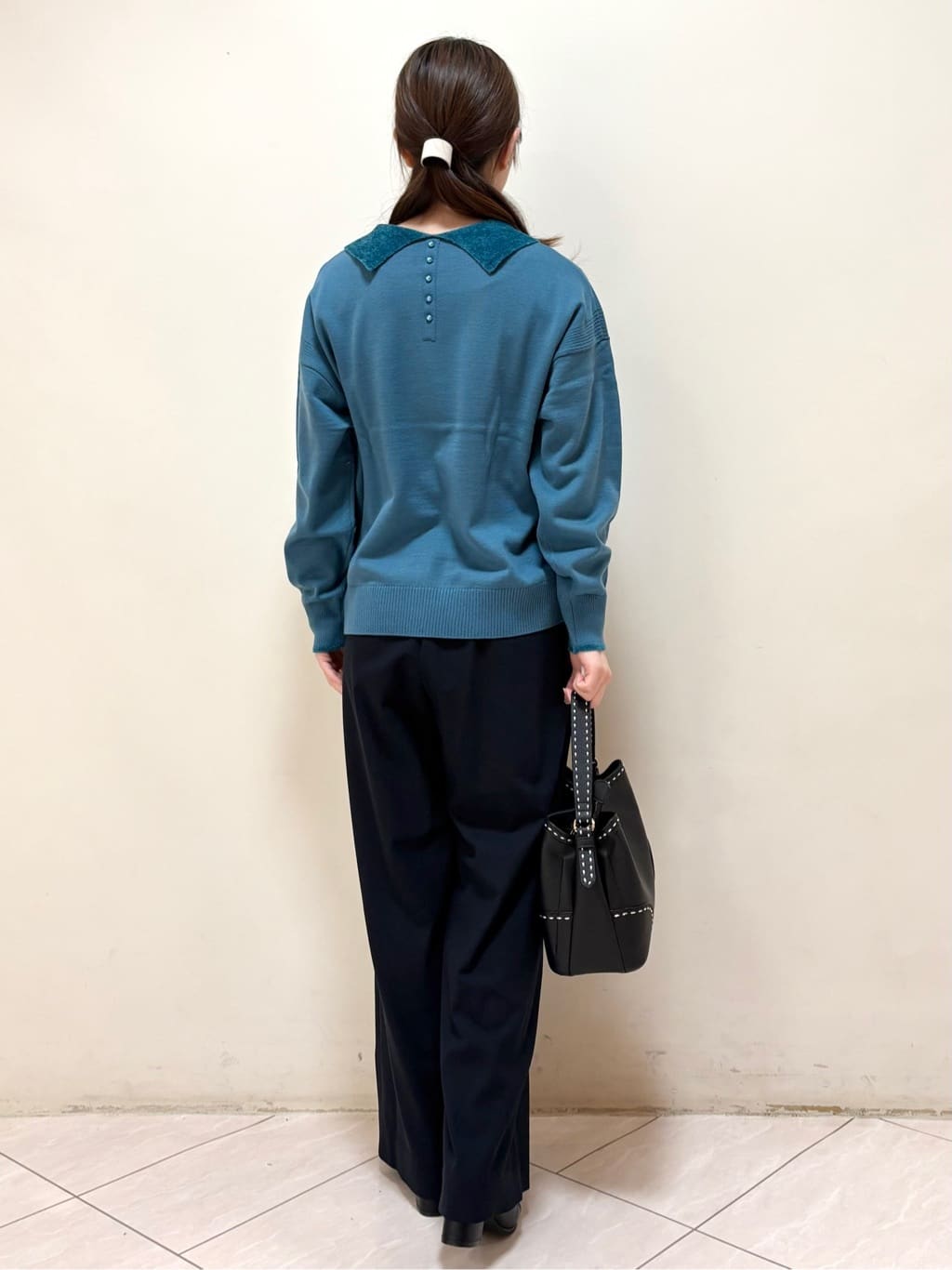 mikiさんの「Reflect｜【着映え◎】衿つきニットトップス」を使ったコーディネート