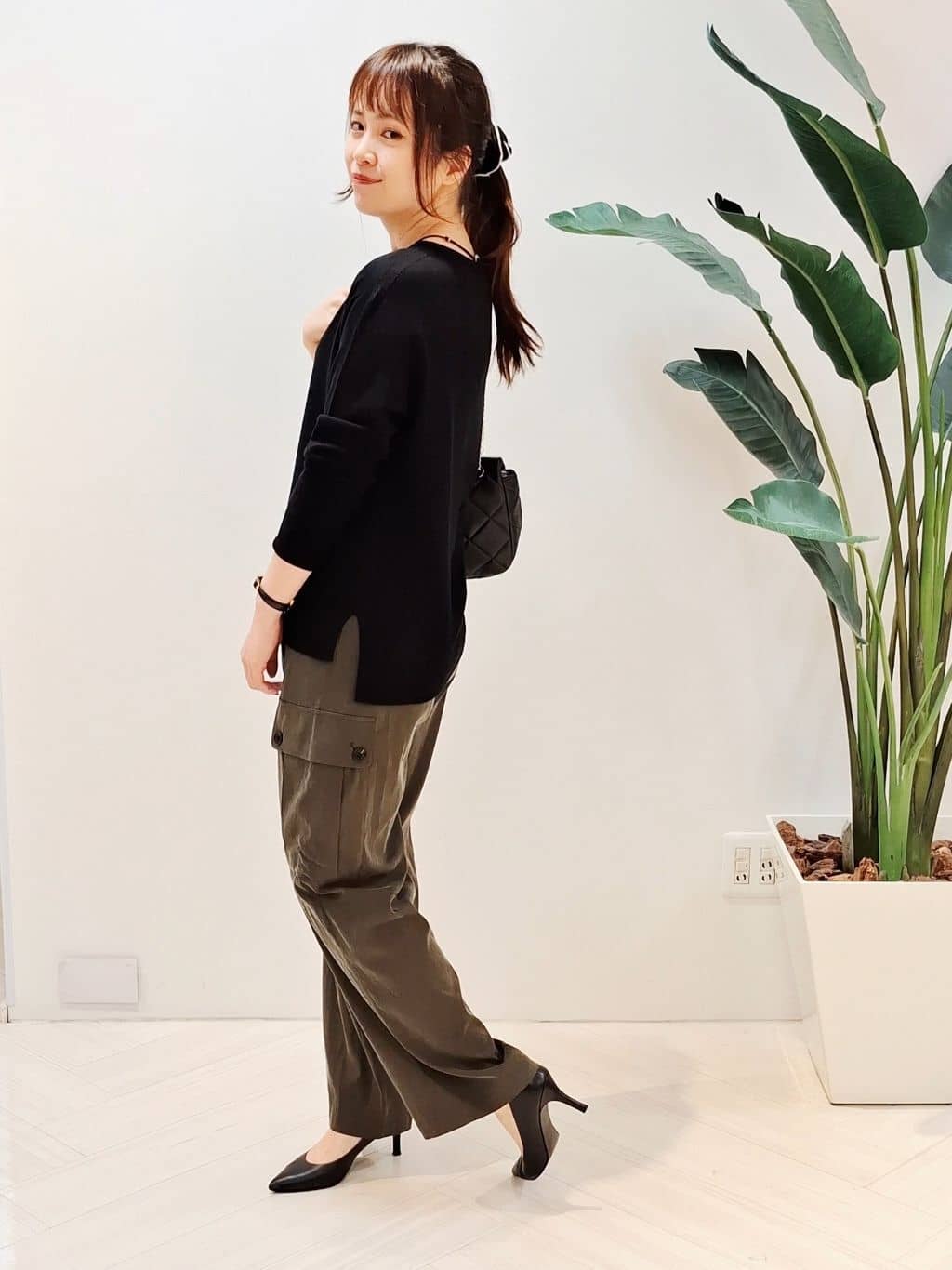 YuKaRiさんの「UNTITLED｜【8色展開/体型カバー】魅せるタイムレスニット」を使ったコーディネート