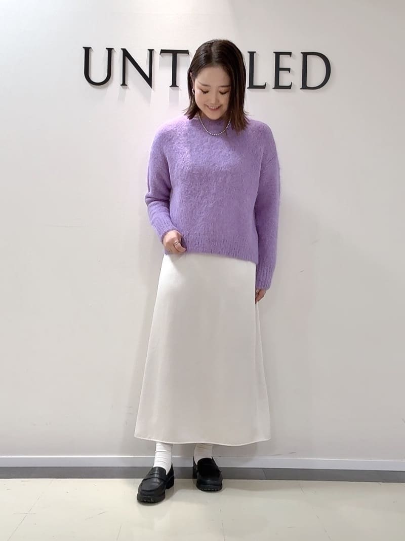 YUIさんの「UNTITLED｜【はっ水機能/フード取り外し可】ミディダウンコート」を使ったコーディネート