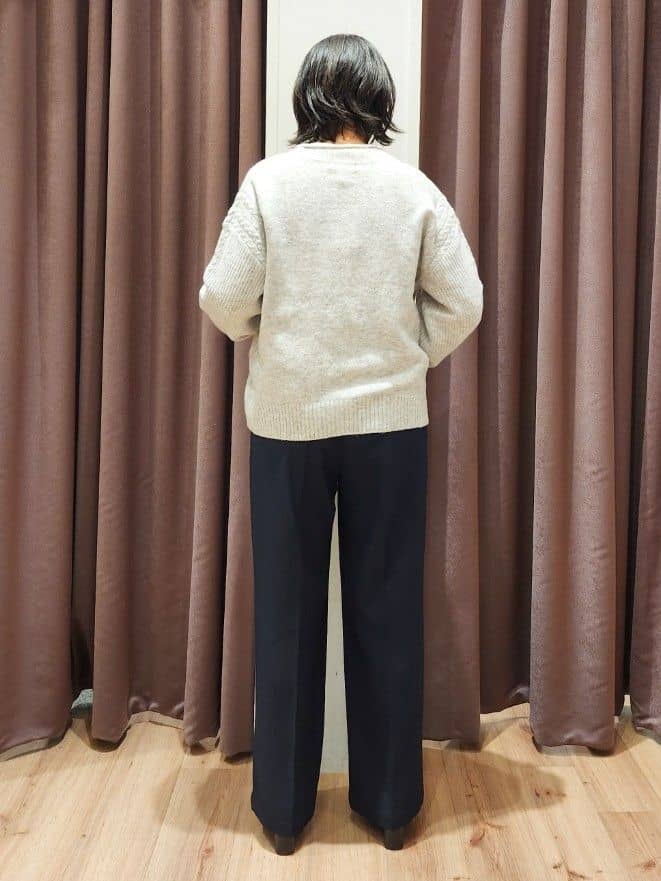 さくさんの「grove｜ボーダーアソートベーシックロンT」を使ったコーディネート