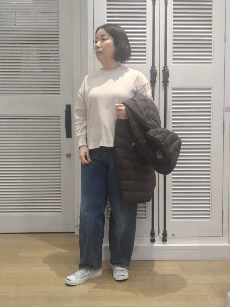 kaiさんの「Dessin｜【撥水・2WAY】ミュラーダウンコートロング丈」を使ったコーディネート