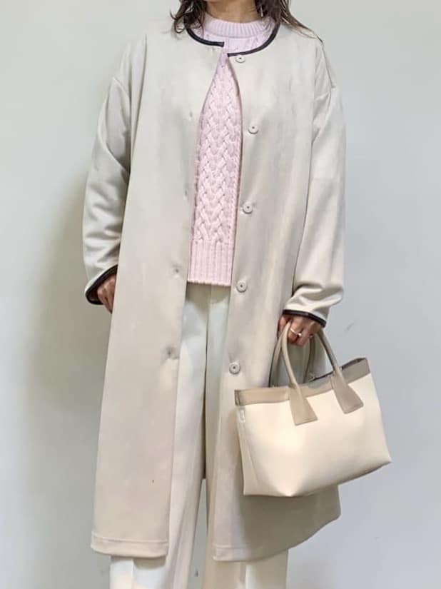 tomoさんの「UNTITLED｜【洗える】スポンディッシュ ケーブル柄ニット」を使ったコーディネート
