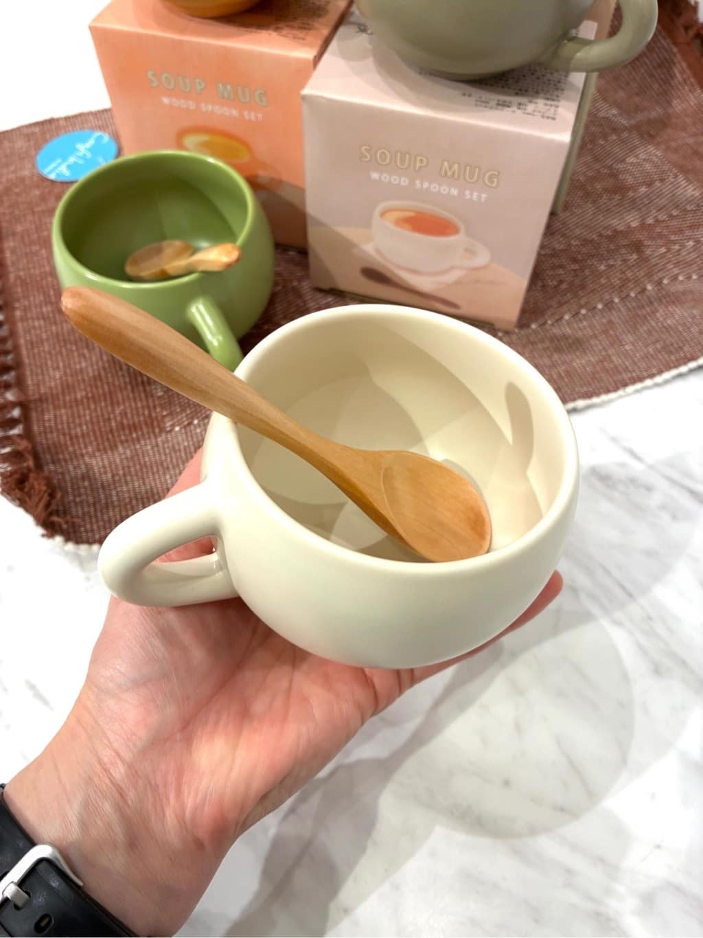 htm.さんの「212 KITCHEN STORE｜maru. スープマグセット OR」を使ったコーディネート