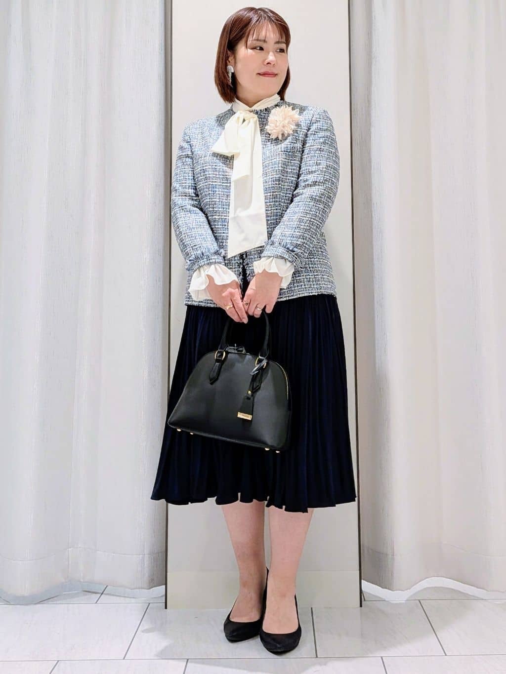 Onumaさんの「UNTITLED｜【仕事着/スーツ】ファンシーツイード ジャケット」を使ったコーディネート
