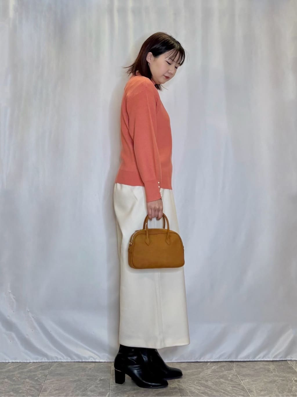 ネリさんの「SHOO･LA･RUE｜【高レビュー】ウエストゴムで穿きやすい　ガウチョパンツ」を使ったコーディネート
