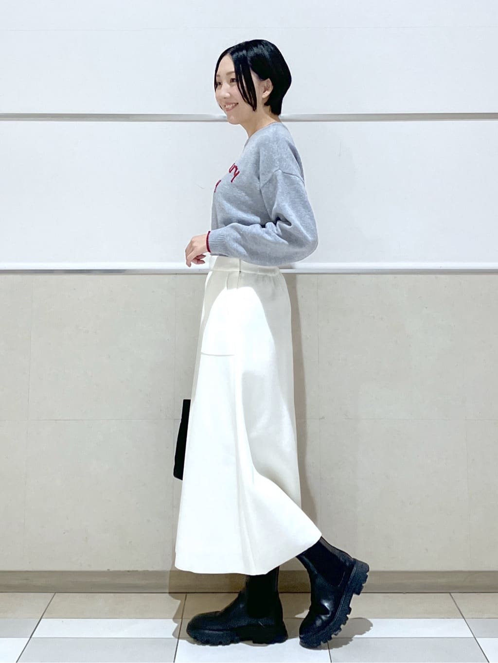 eriko さんの「Dessin｜【撥水・2WAY】ミュラーダウンコートミドル丈」を使ったコーディネート