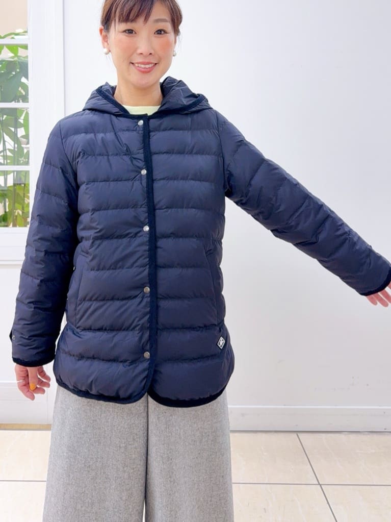 Osawaさんの「Dessin｜【撥水・2WAY】ミュラーダウンコートミドル丈」を使ったコーディネート