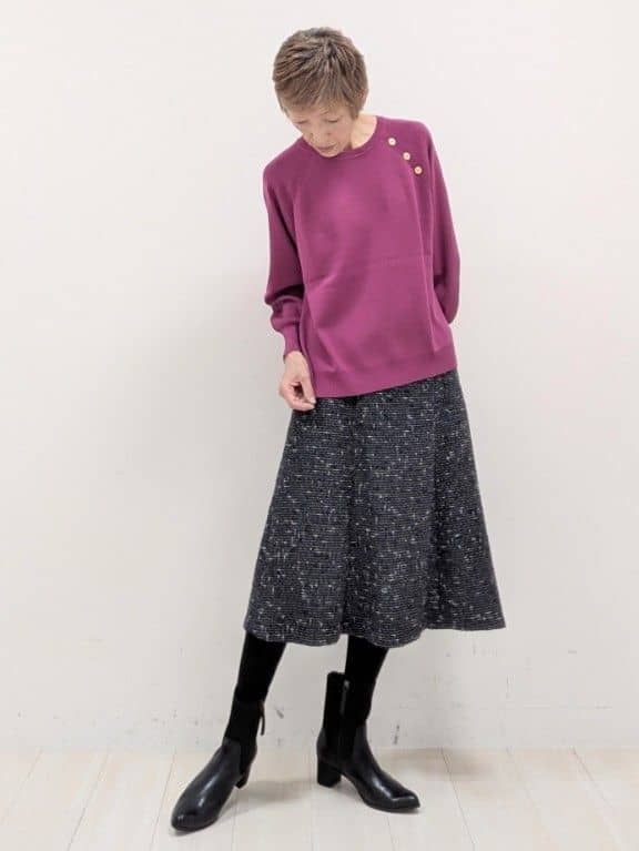 sachiさんの「Reflect｜【SS-4Lサイズ／ウエスト調整可】フーデッドロングダウンコート」を使ったコーディネート