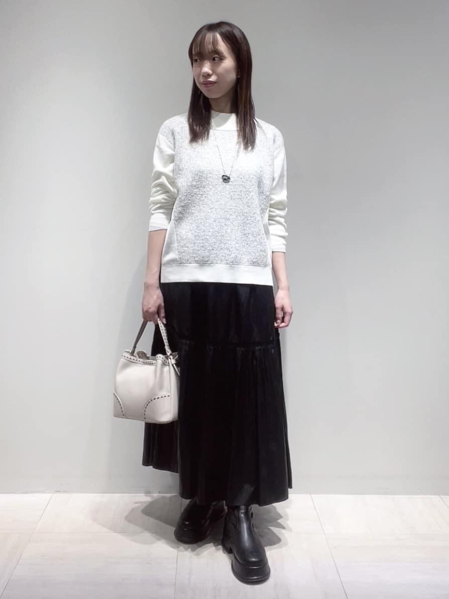 yukaさんの「Reflect｜アーガイル柄ハイネックニット」を使ったコーディネート