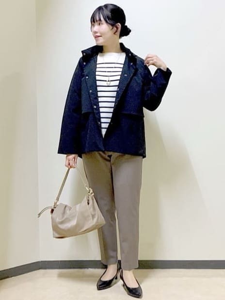  beni_gingerさんの「Reflect｜【すっきり見え／フード取り外し可／通勤におすすめ◎】ライティアウター」を使ったコーディネート