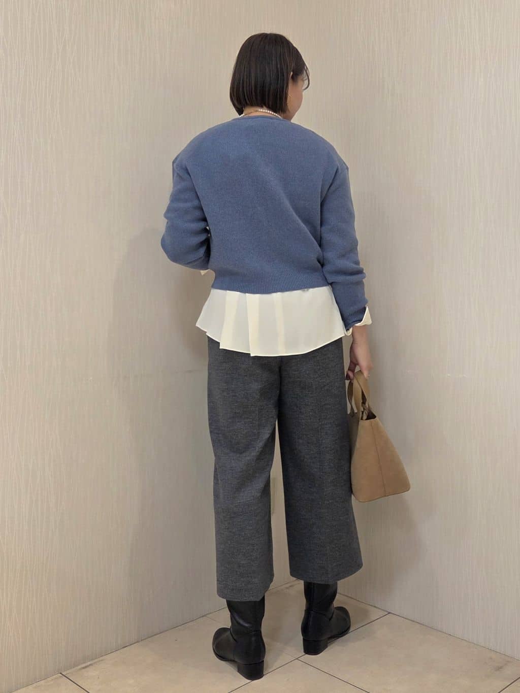 naokoさんの「UNTITLED｜【はっ水機能/フード取り外し可】ミディダウンコート」を使ったコーディネート