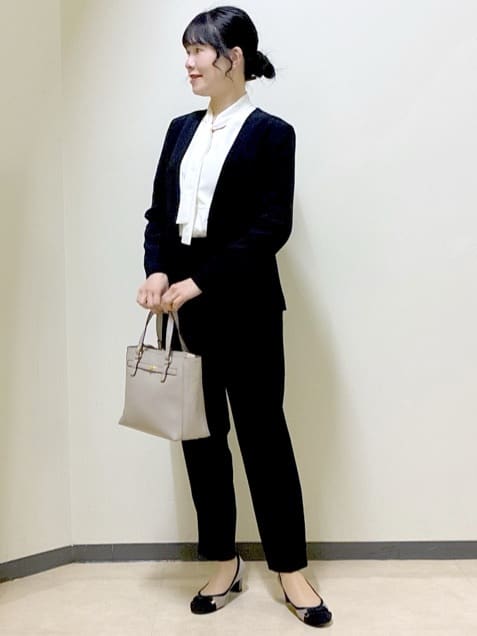  beni_gingerさんの「Reflect｜【レイヤードに◎】ボウタイブラウス」を使ったコーディネート