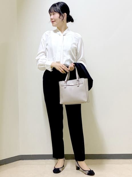  beni_gingerさんの「Reflect｜【レイヤードに◎】ボウタイブラウス」を使ったコーディネート