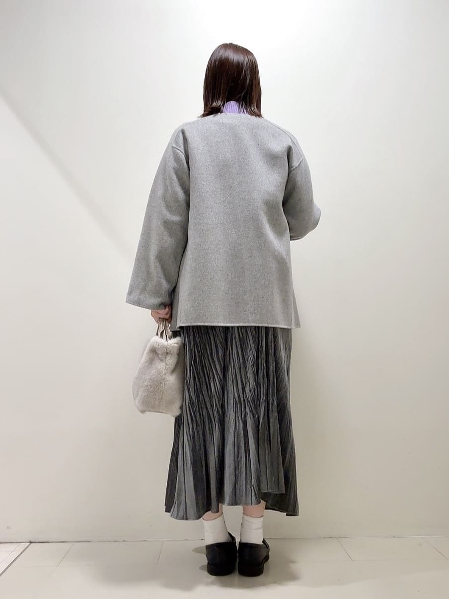 YUIさんの「UNTITLED｜【ミディ丈/軽やか】セミラグランリバー コート」を使ったコーディネート