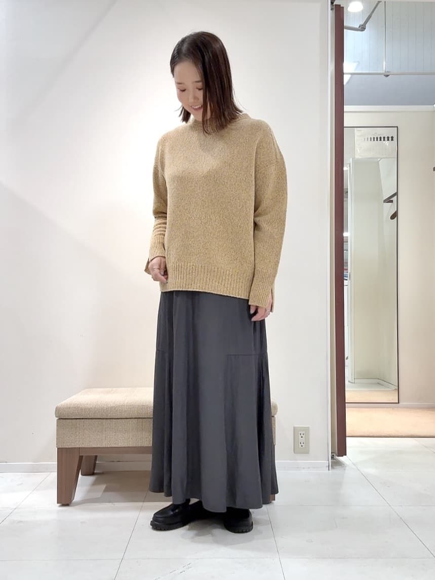 YUIさんの「UNTITLED｜【はっ水機能/フード取り外し可】ミディダウンコート」を使ったコーディネート
