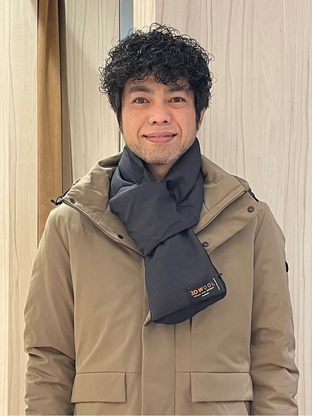 URAさんの「TAKEO KIKUCHI｜【None Of Stress】ストレッチ ダウンブルゾン」を使ったコーディネート