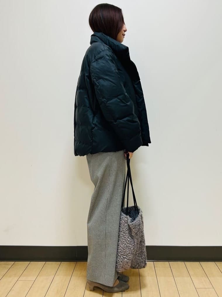 miiiさんの「Reflect｜【すっきりシルエット】ショート丈ダウンコート」を使ったコーディネート