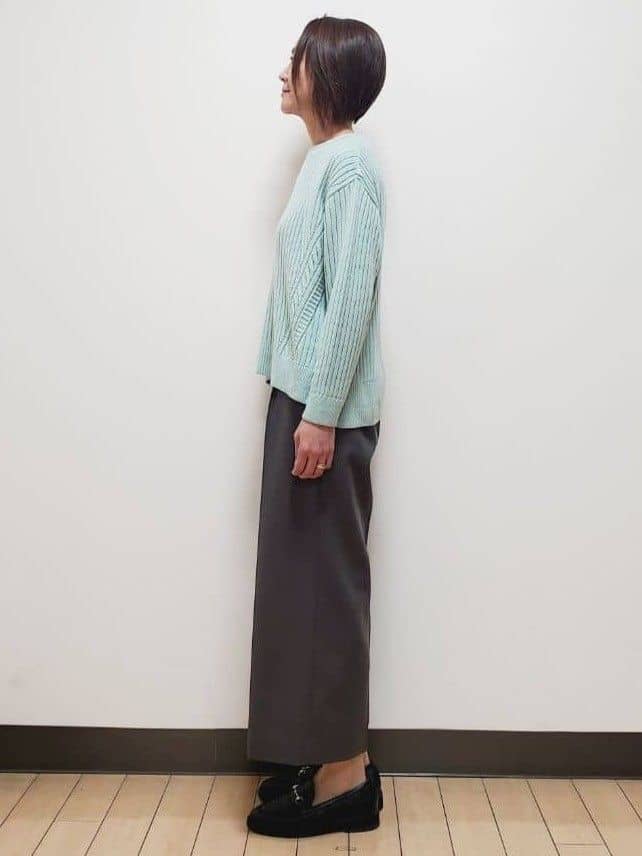 yuuさんの「Reflect｜【腰周りすっきり◎】ワイドクロップドパンツ」を使ったコーディネート
