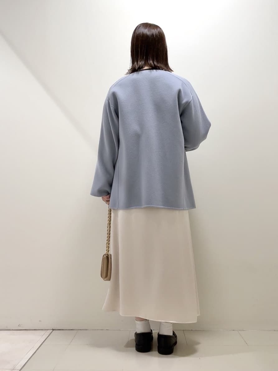 YUIさんの「UNTITLED｜【ミディ丈/軽やか】セミラグランリバー コート」を使ったコーディネート