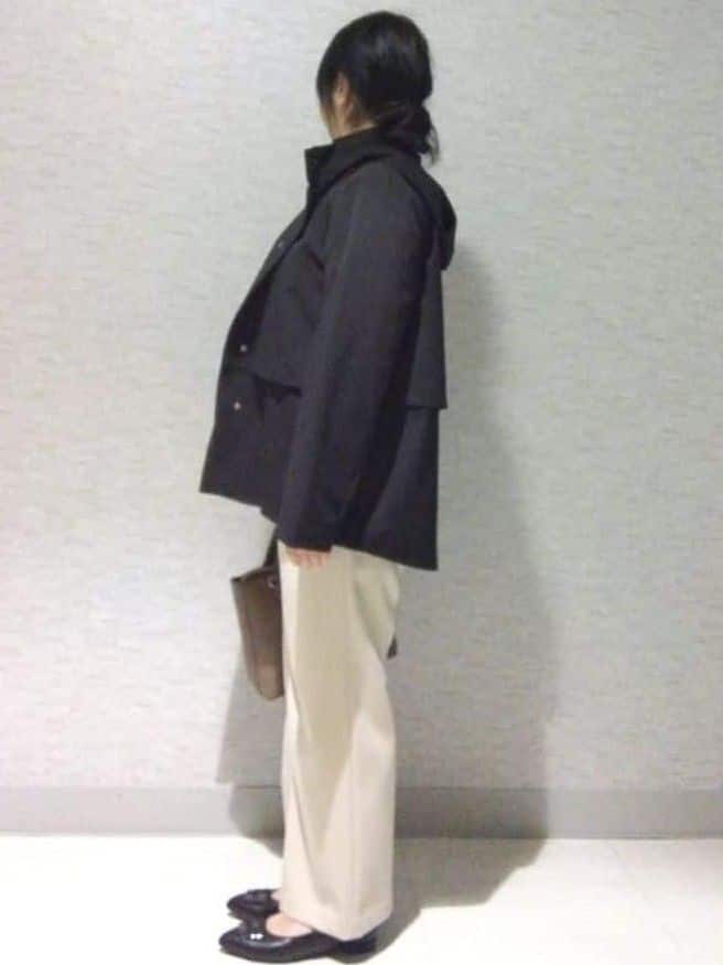 sakoさんの「Reflect｜【すっきり見え／フード取り外し可／通勤におすすめ◎】ライティアウター」を使ったコーディネート