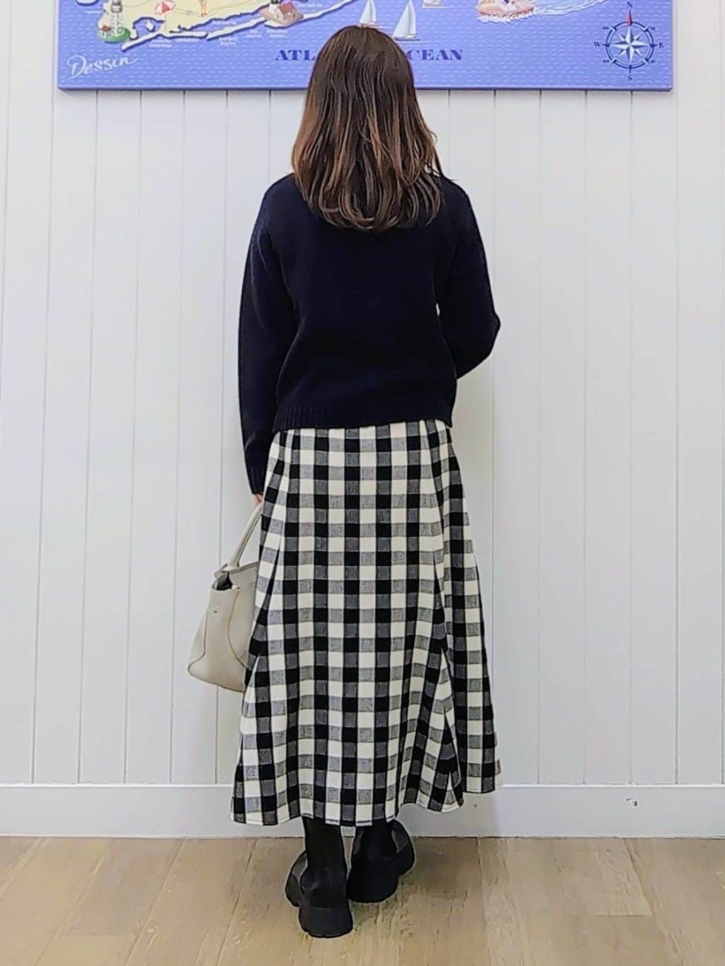 itoさんの「Dessin｜ウールカシミヤカーディガン」を使ったコーディネート